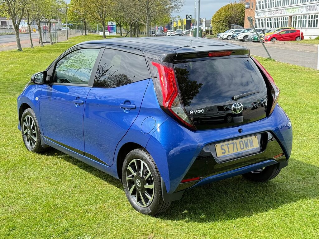 Toyota Aygo 1.0 Vvt-i X-trend Hatchback X-shift Eur Blue #4