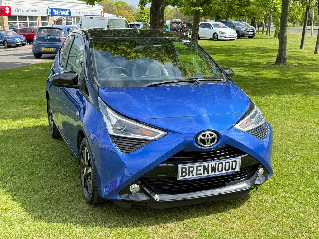 Toyota Aygo 1.0 Vvt-i X-trend Hatchback X-shift Eur Blue #2