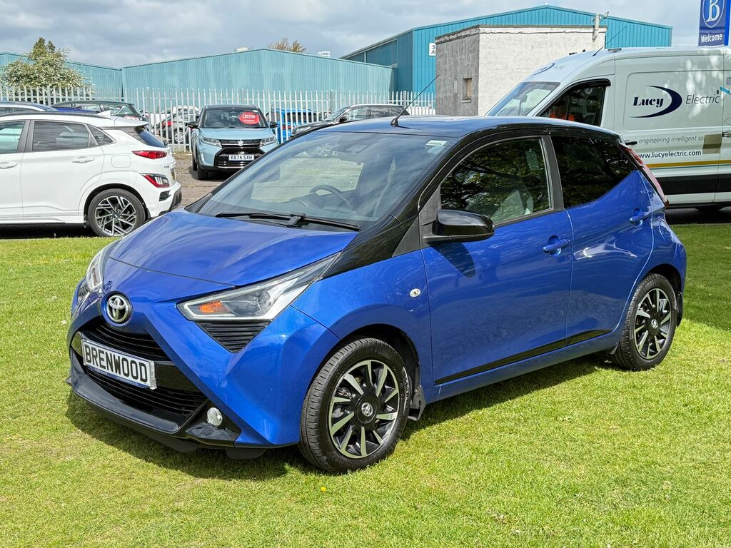 Toyota Aygo 1.0 Vvt-i X-trend Hatchback X-shift Eur Blue #3