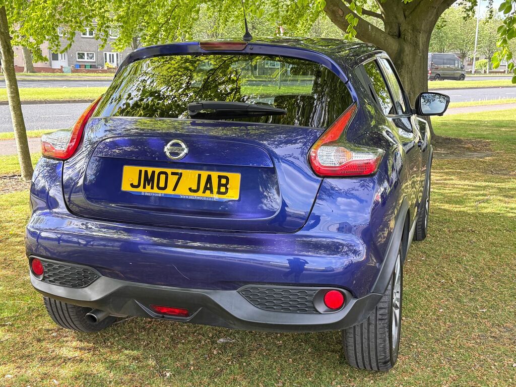 Nissan Juke 1.2 Dig-t Tekna Suv Euro 6 Ss VK66WPX Purple #5