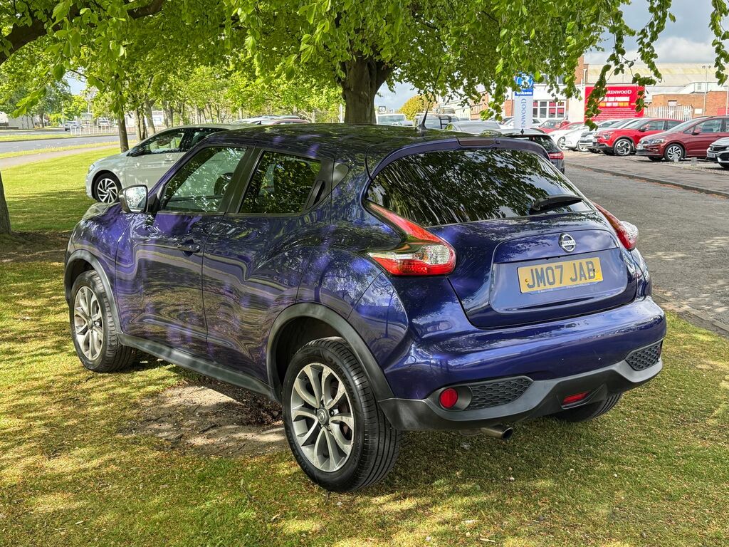 Nissan Juke 1.2 Dig-t Tekna Suv Euro 6 Ss VK66WPX Purple #4