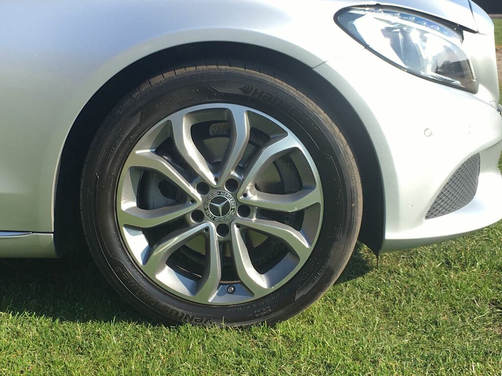 Mercedes-Benz C Class 1.6 C200d Sport Premium Estate G-tron Silver #4