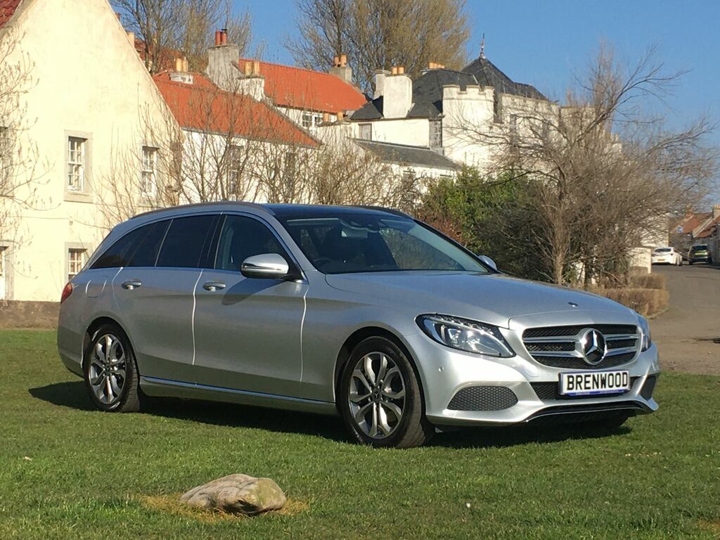 Mercedes-Benz C Class 1.6 C200d Sport Premium Estate G-tron Silver
