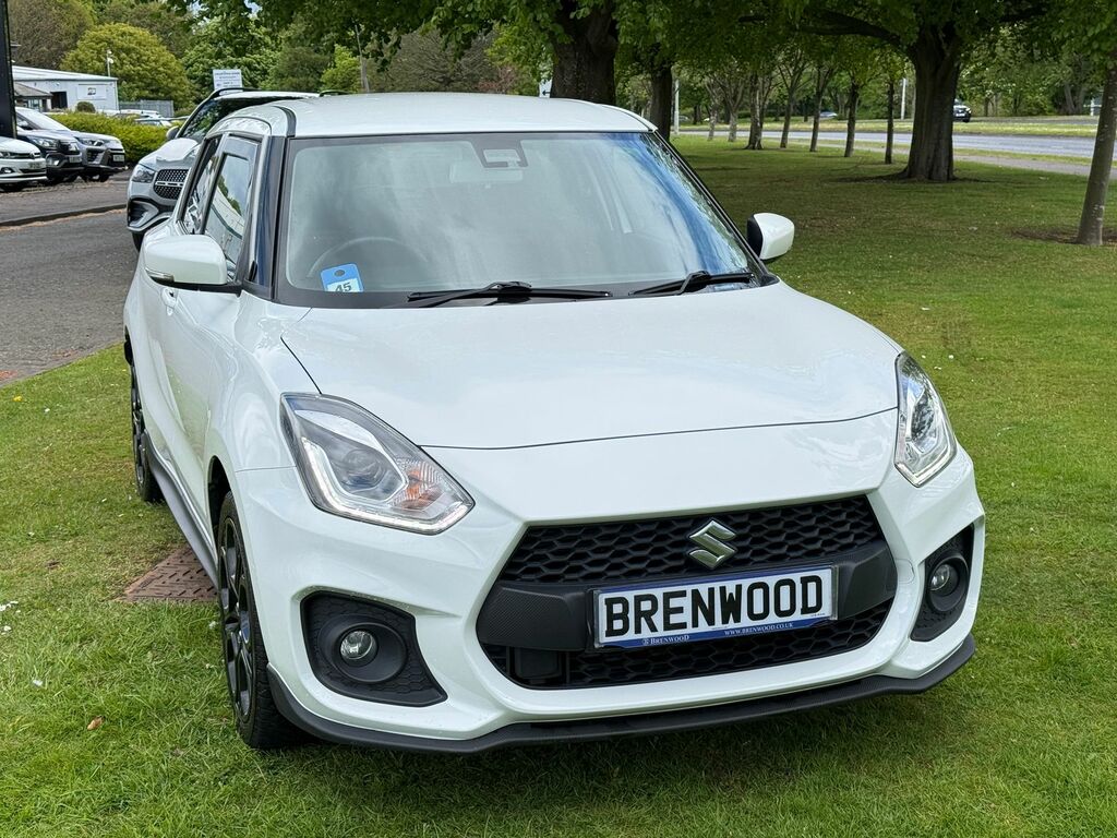 Suzuki Swift 1.4 Boosterjet Mhev Sport Hatchback Hyb White #2
