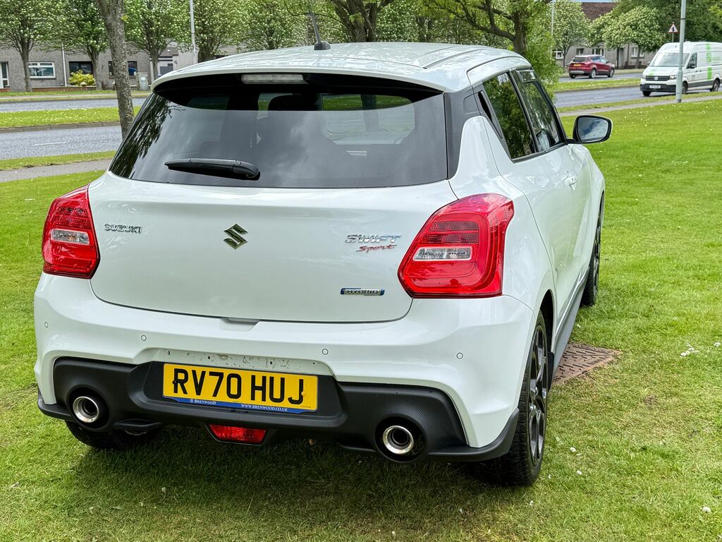 Suzuki Swift 1.4 Boosterjet Mhev Sport Hatchback Hyb White #5