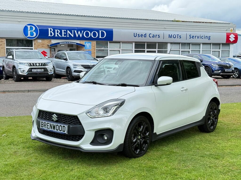 Suzuki Swift 1.4 Boosterjet Mhev Sport Hatchback Hyb White #3