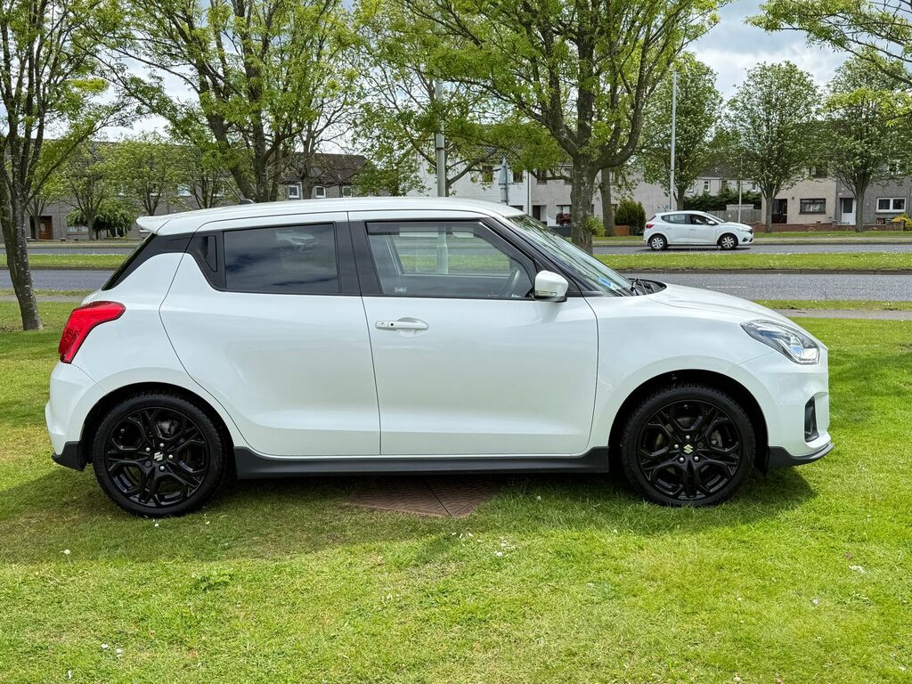Suzuki Swift 1.4 Boosterjet Mhev Sport Hatchback Hyb White #6