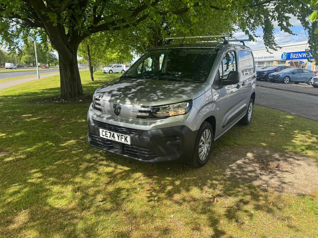 Peugeot Partner 1.5 Bluehdi 1000 Professional Standard Panel Van 5 CE74YFK Grey #2