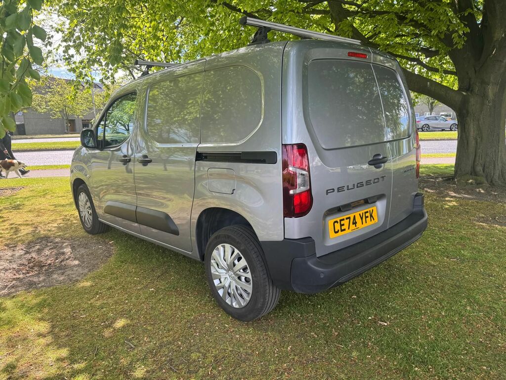 Peugeot Partner 1.5 Bluehdi 1000 Professional Standard Panel Van 5 CE74YFK Grey #3