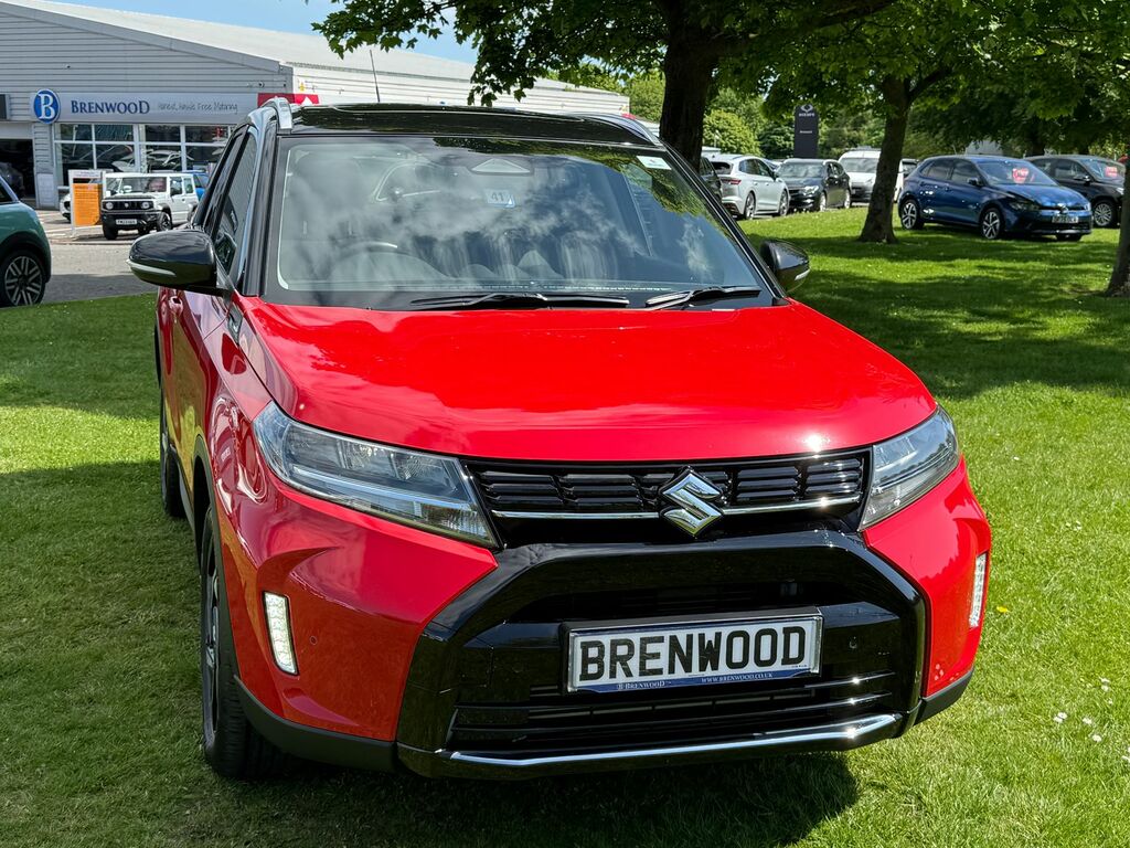 Suzuki Vitara 1.4 Boosterjet Mhev Ultra Suv Hybrid Ma SR25CVM Red #2