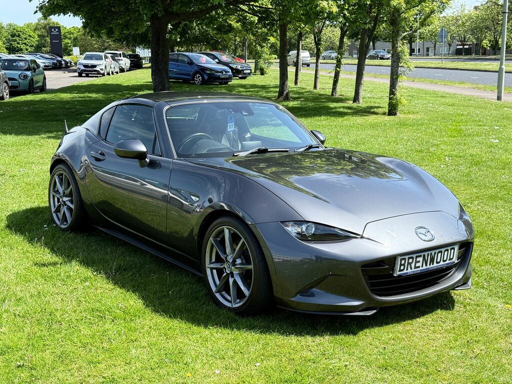 Mazda MX-5 RF 2.0 Skyactiv-g Sport Nav Convertible Ma FL17UPX Grey #2