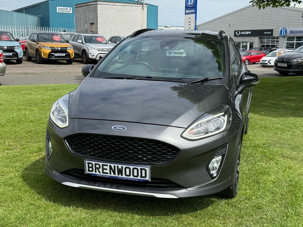 Ford Fiesta 1.0T Ecoboost Active Bo Play Hatchback SN18VXG Grey #2