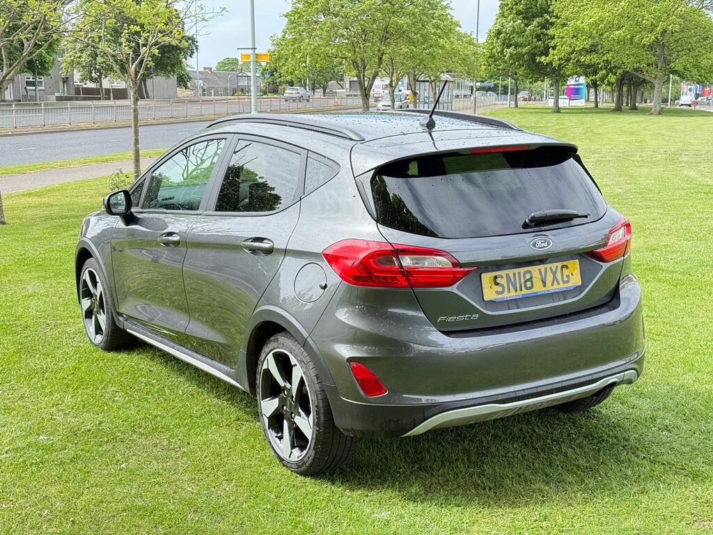 Ford Fiesta 1.0T Ecoboost Active Bo Play Hatchback SN18VXG Grey #4
