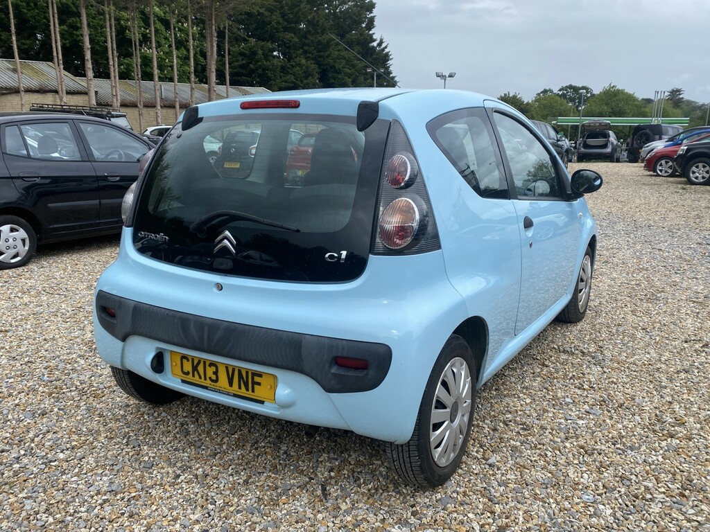 Citroen C1 Hatchback 1.0 I Vt 201313 CK13VNF Blue #3