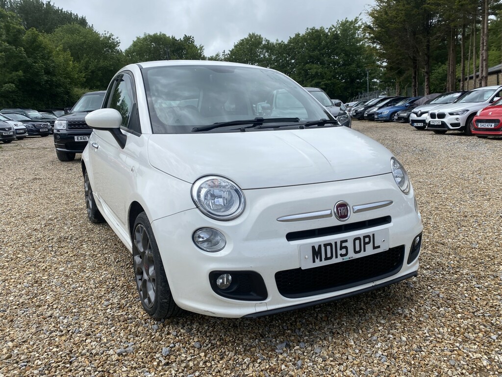 Fiat 500 Hatchback 1.2 500 1.2 69Hp S 201515 MD15OPL White #2