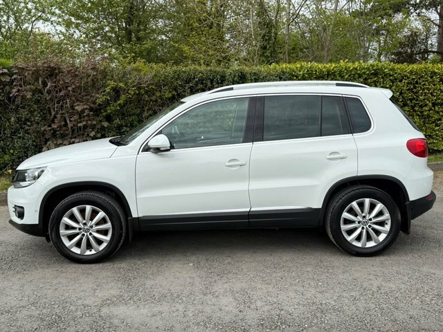 Volkswagen Tiguan 2.0 Tdi Bluemotion Tech Match Suv Manua HRZ8977 White #5