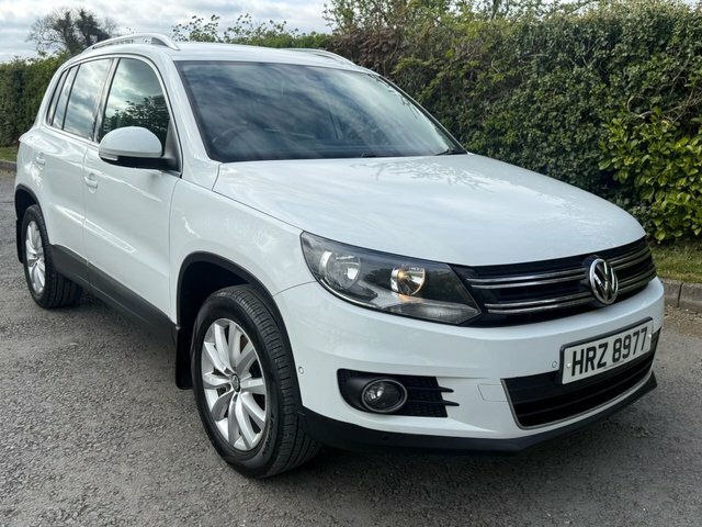 Volkswagen Tiguan 2.0 Tdi Bluemotion Tech Match Suv Manua HRZ8977 White #3