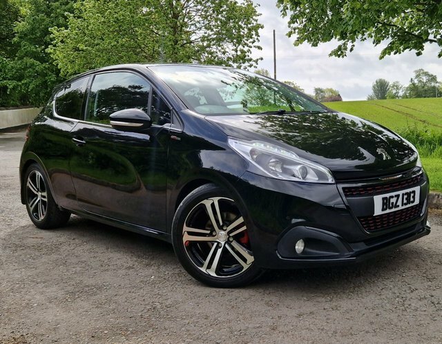 Peugeot 208 1.2 Puretech Gt Line Hatchback E Black