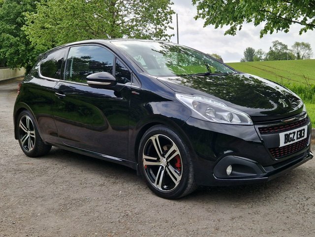 Peugeot 208 1.2 Puretech Gt Line Hatchback E BGZ1313 Black #2