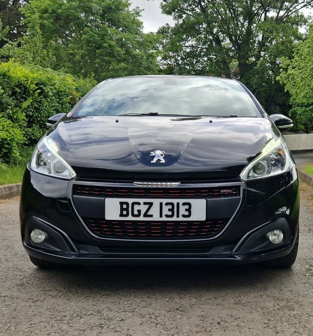 Peugeot 208 1.2 Puretech Gt Line Hatchback E BGZ1313 Black #4