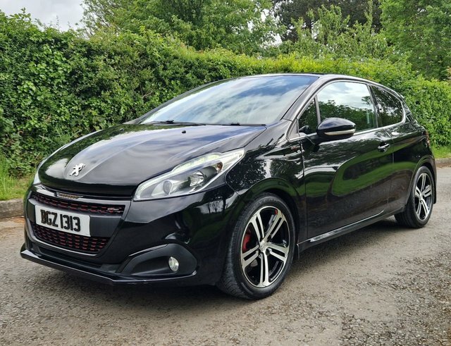 Peugeot 208 1.2 Puretech Gt Line Hatchback E BGZ1313 Black #6