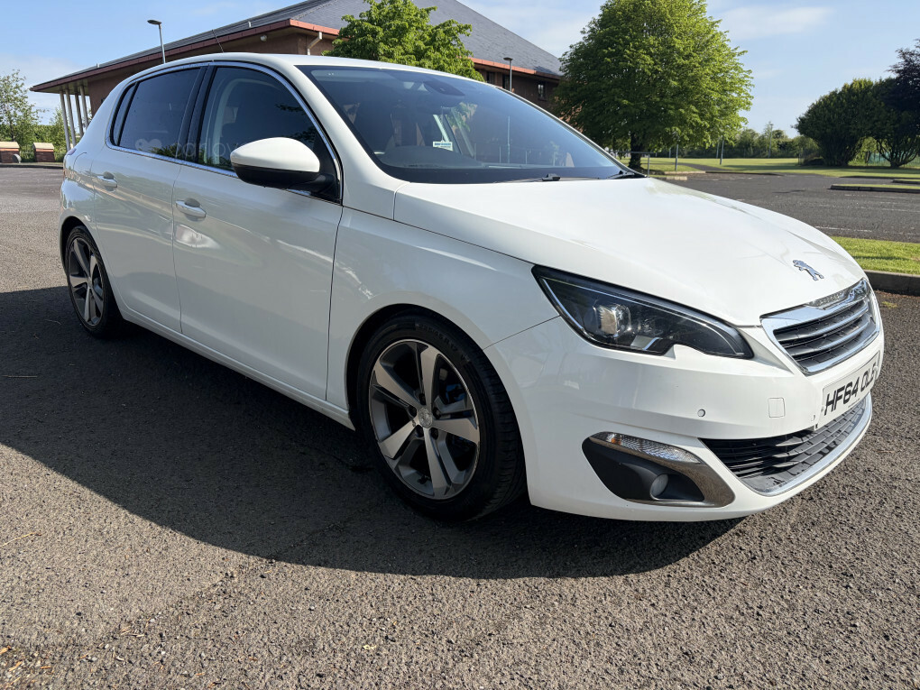 Peugeot 308 Allure E-hdi HF64OLB White #4