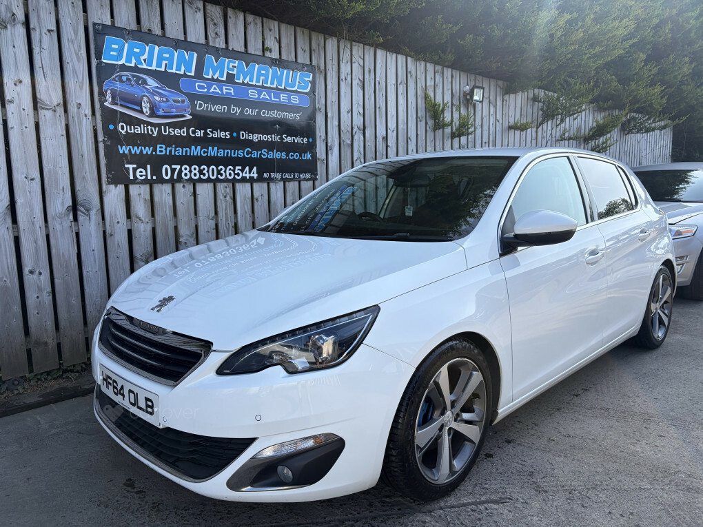 Peugeot 308 Allure E-hdi HF64OLB White #2