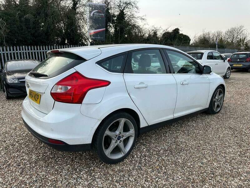 Ford Focus 1.6 Tdci Titanium Navigator MK64MZP White #4