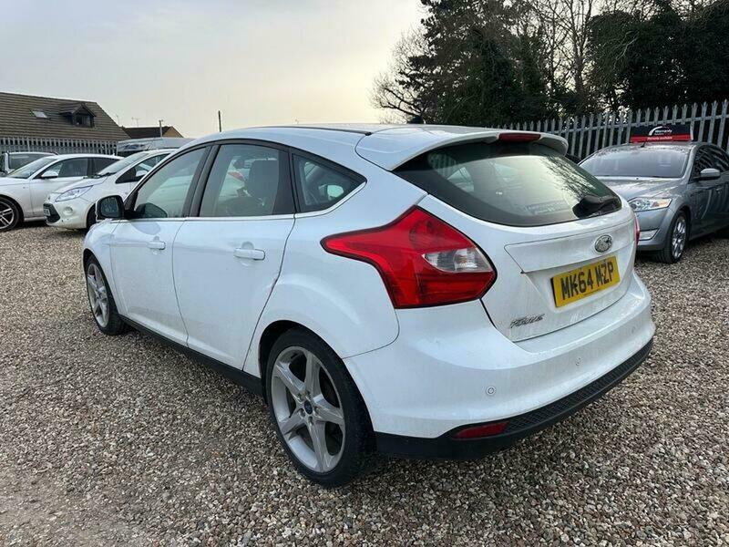 Ford Focus 1.6 Tdci Titanium Navigator MK64MZP White #6