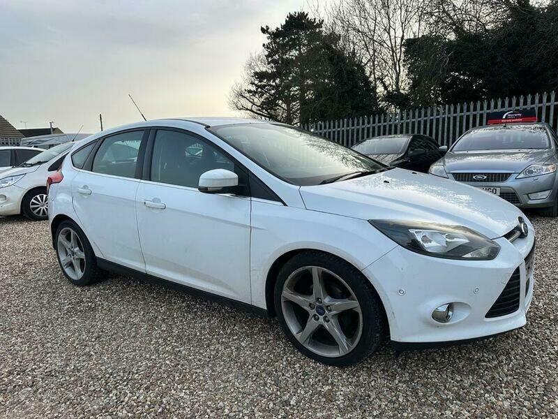 Ford Focus 1.6 Tdci Titanium Navigator MK64MZP White #2
