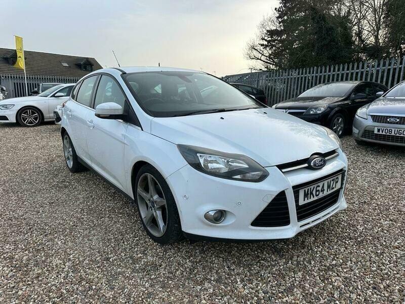 Ford Focus 1.6 Tdci Titanium Navigator White