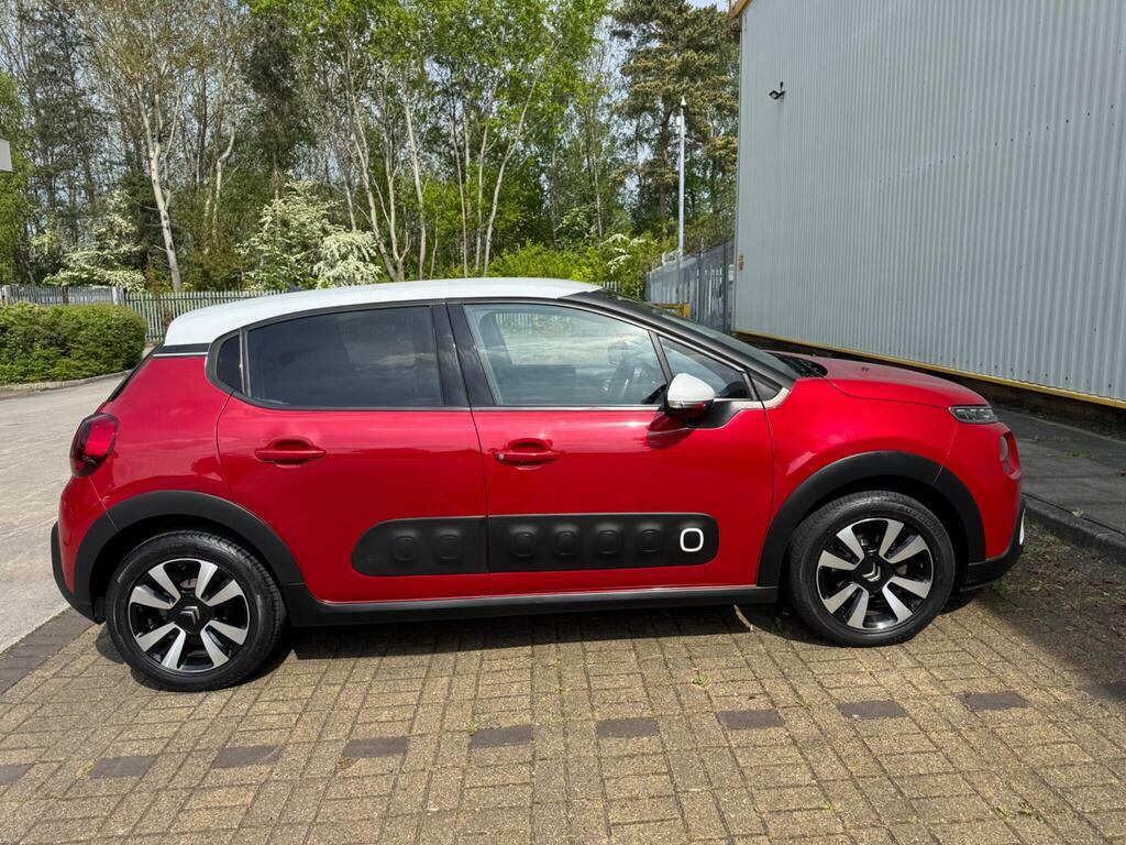 Citroen C3 1.2 Puretech Flair Euro 6 KT67LHO Red #2