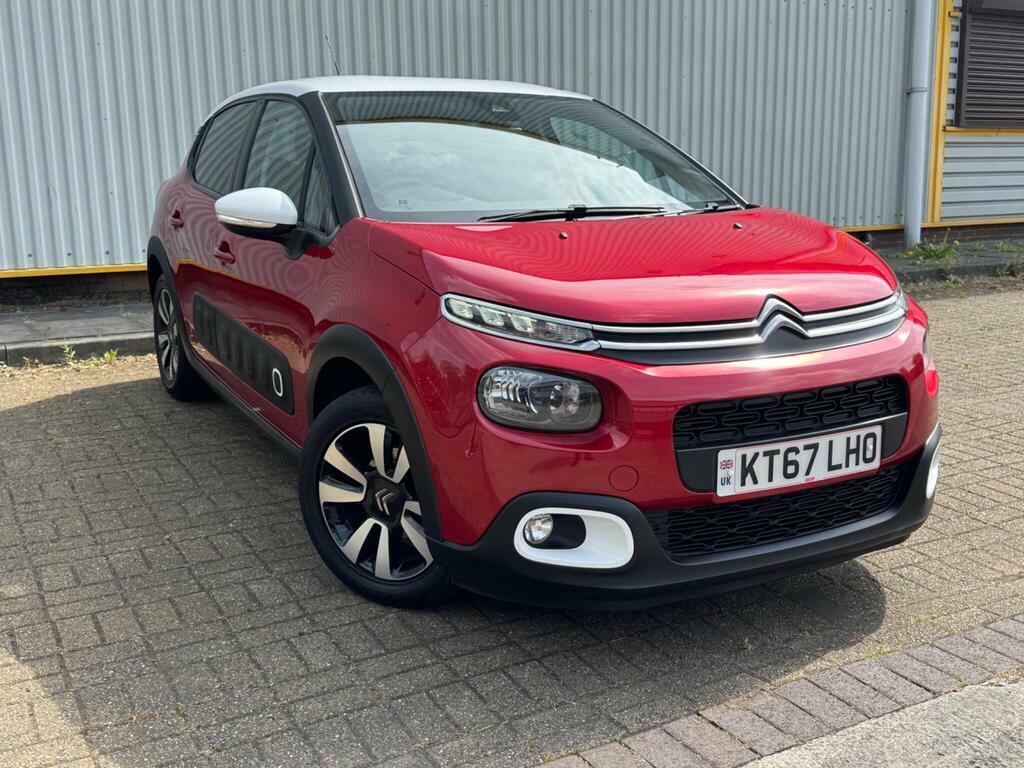 Citroen C3 1.2 Puretech Flair Euro 6 Red