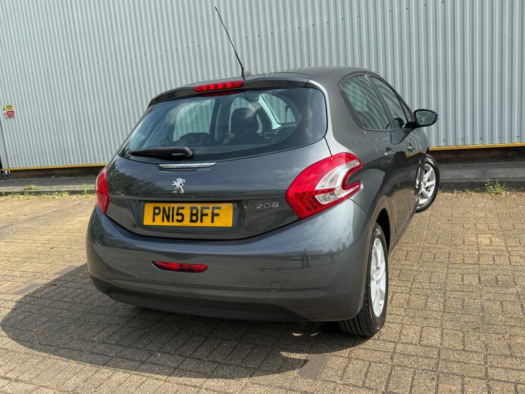 Peugeot 208 1.2 Vti Puretech Active Euro 6 PN15BFF Grey #3