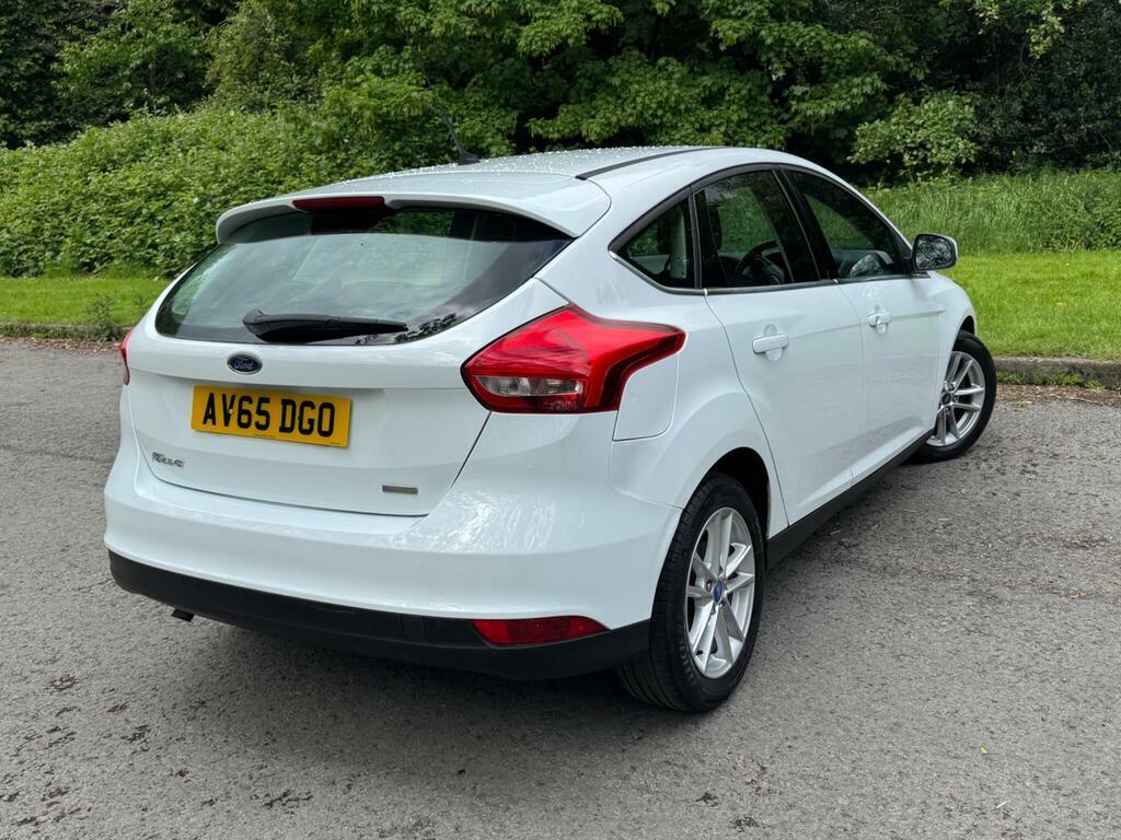Ford Focus 1.0T Ecoboost Zetec Euro 6 S S AV65DGO White #3