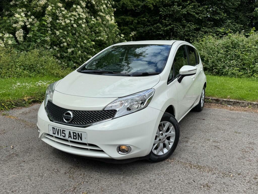 Nissan Note 1.2 12V Acenta Euro 5 S S White #4