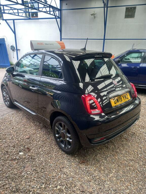 Fiat 500 Hatchback 0.9 Twinair S Euro 6 Ss 201919 Black #4