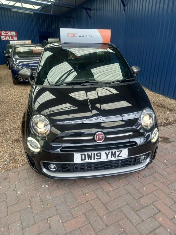 Fiat 500 Hatchback 0.9 Twinair S Euro 6 Ss 201919 Black #6