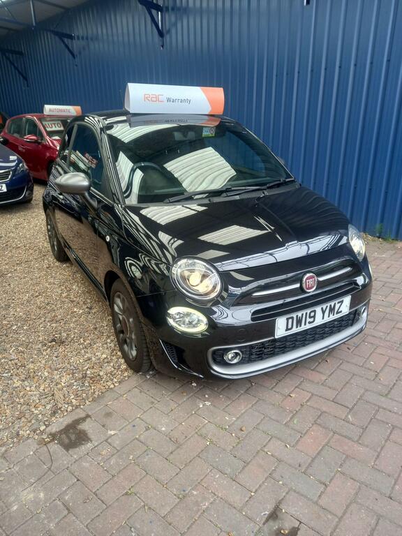 Fiat 500 Hatchback 0.9 Twinair S Euro 6 Ss 201919 Black #5