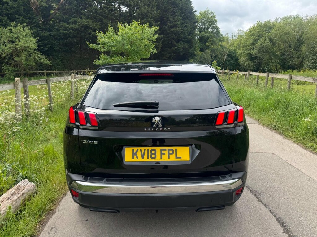 Peugeot 3008 1.2 Puretech Allure Euro 6 Ss KV18FPL Black #6