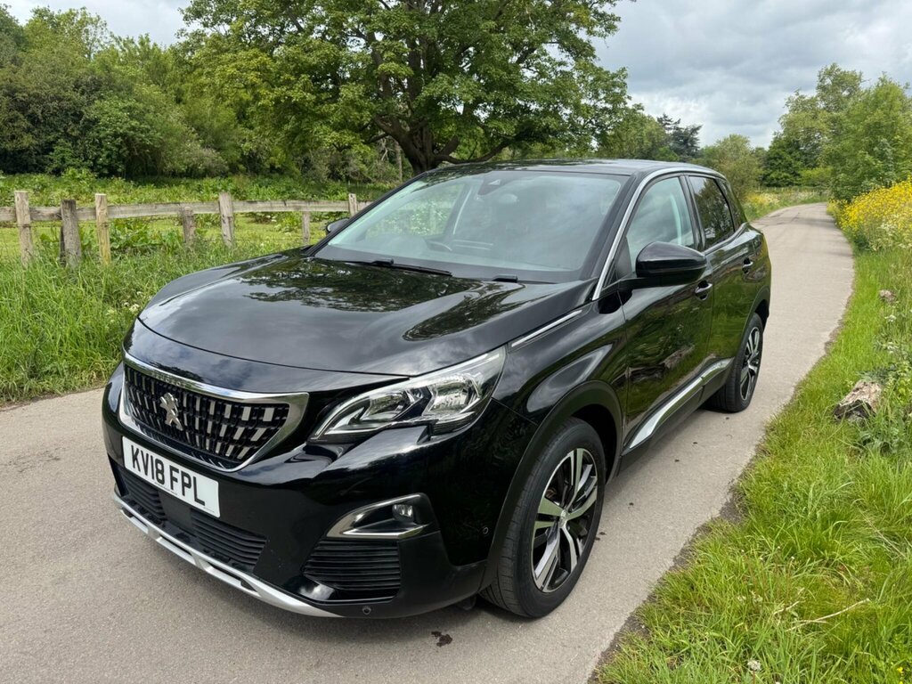 Peugeot 3008 1.2 Puretech Allure Euro 6 Ss KV18FPL Black #3