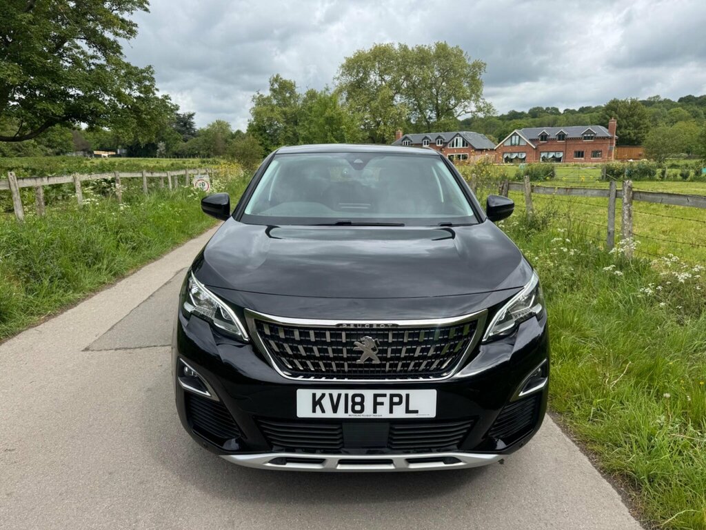 Peugeot 3008 1.2 Puretech Allure Euro 6 Ss KV18FPL Black #2