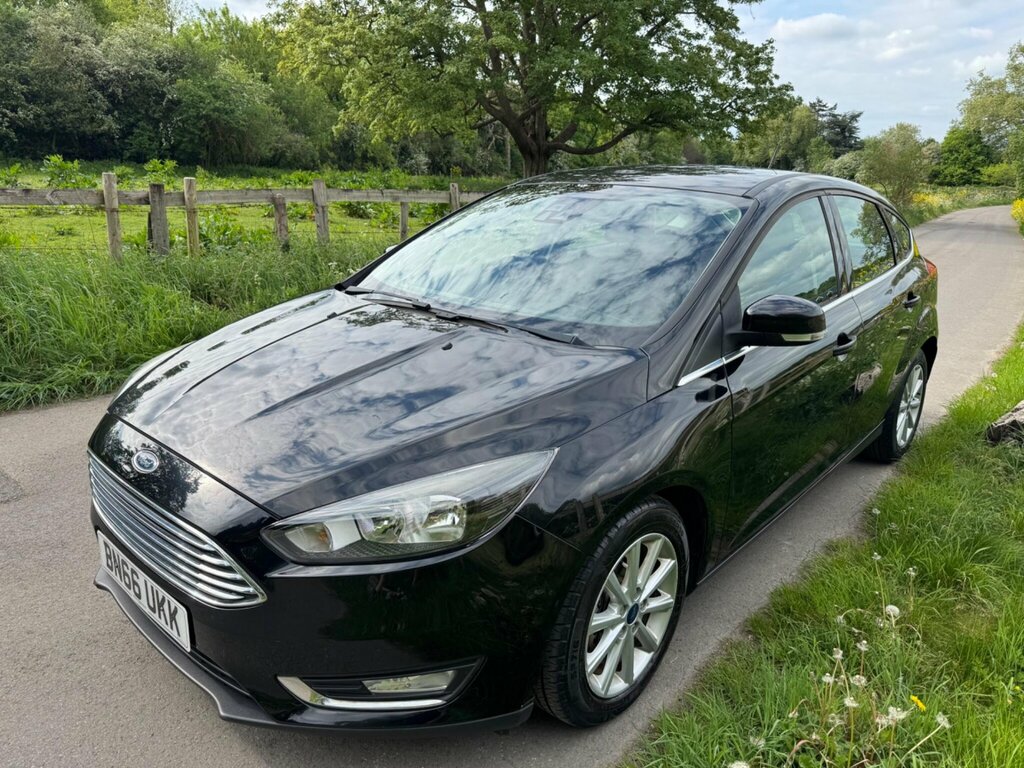Ford Focus 1.0T Ecoboost Titanium Euro 6 Ss BN66UKK Black #3
