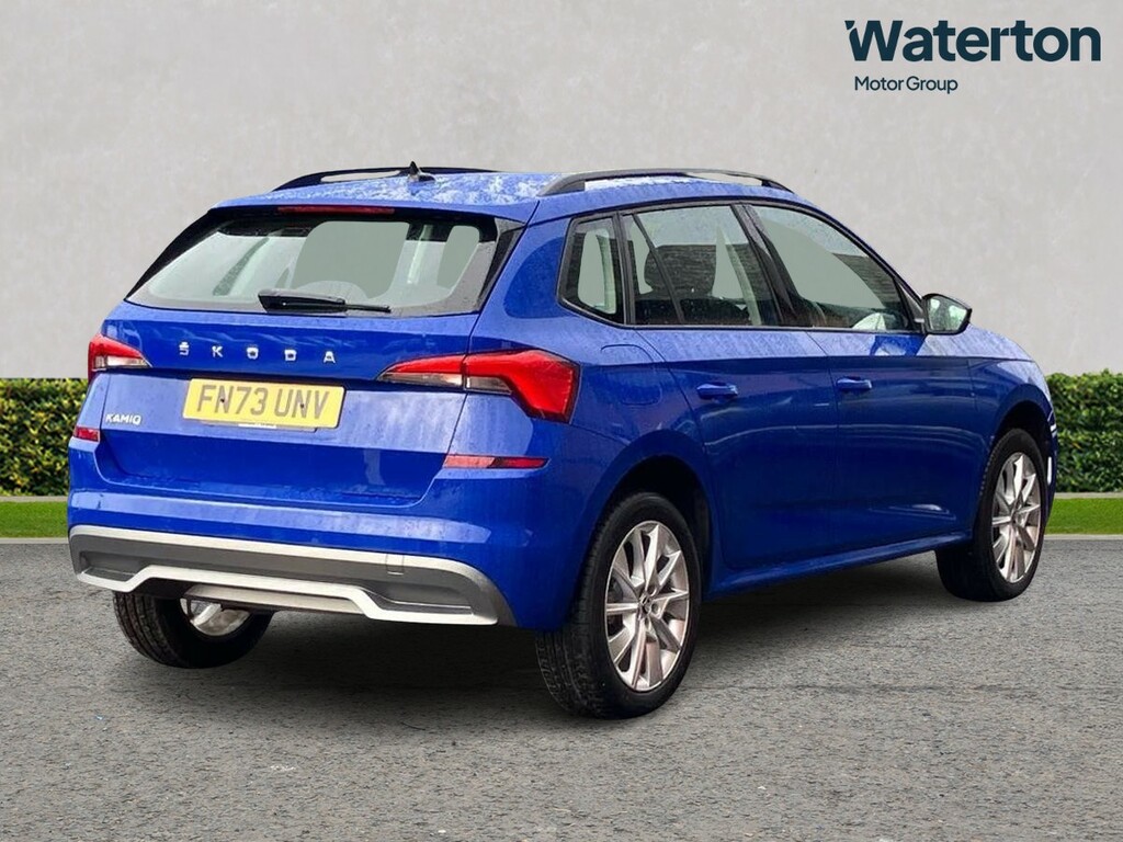 Skoda Kamiq 1.0 Tsi 110 Se Dsg FN73UNV Blue #3