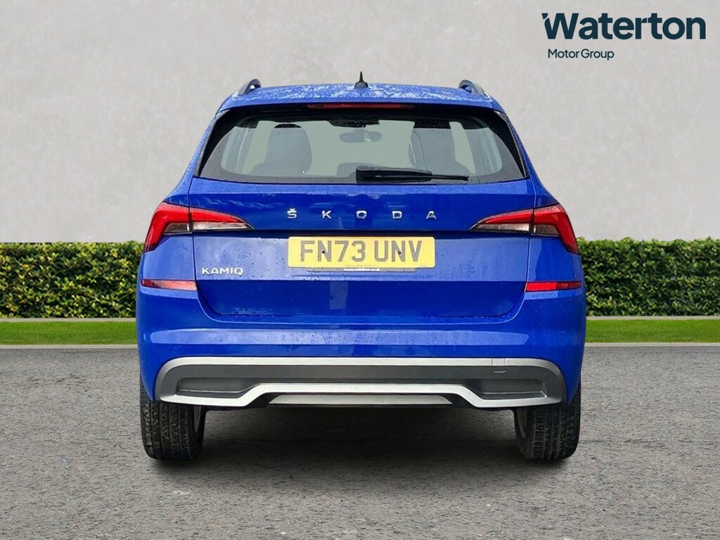 Skoda Kamiq 1.0 Tsi 110 Se Dsg FN73UNV Blue #4