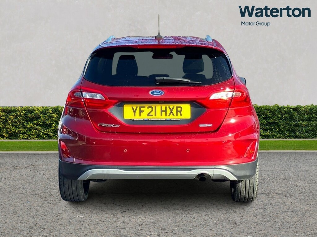 Ford Fiesta 1.0 Ecoboost Hybrid Mhev 125 Active X Edition YF21HXR Red #4