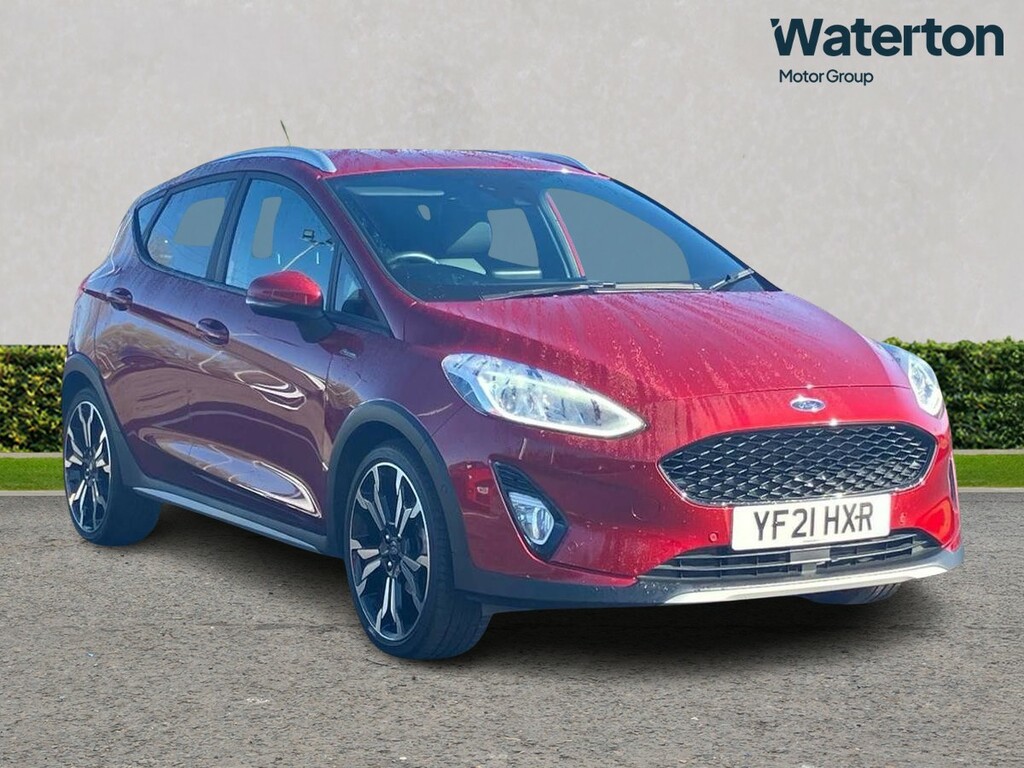 Ford Fiesta 1.0 Ecoboost Hybrid Mhev 125 Active X Edition YF21HXR Red