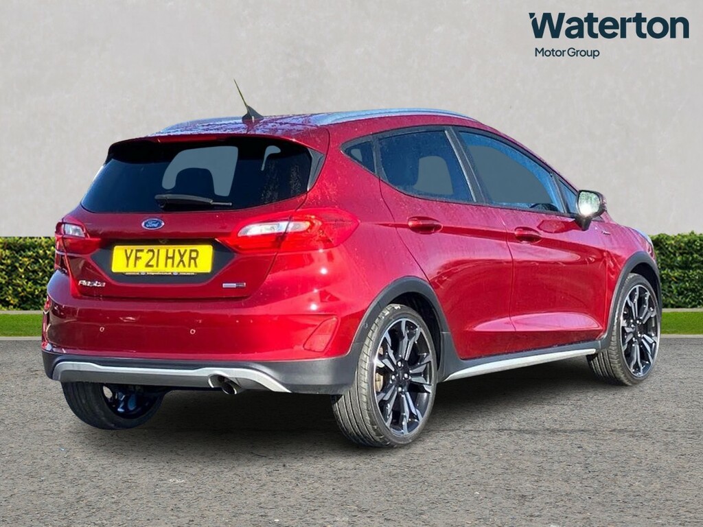 Ford Fiesta 1.0 Ecoboost Hybrid Mhev 125 Active X Edition YF21HXR Red #3