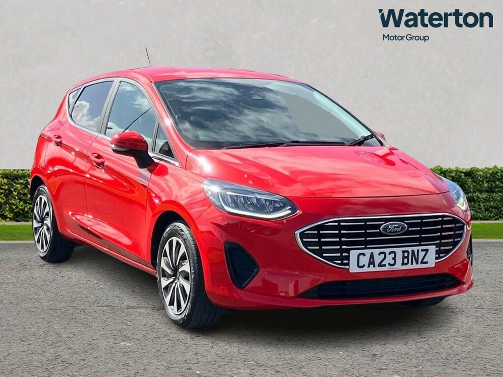 Ford Fiesta 1.0 Ecoboost Titanium Red