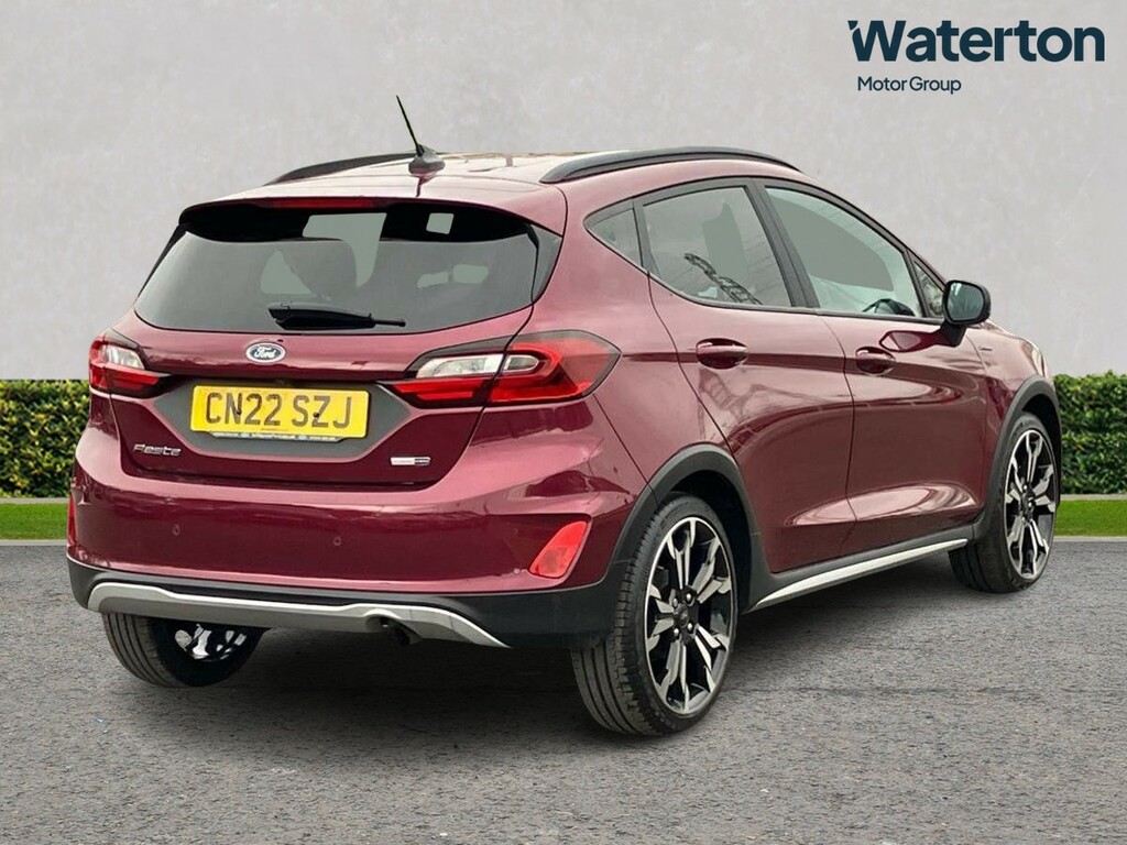Ford Fiesta 1.0 Ecoboost Hybrid Mhev 125 Active Vignale CN22SZJ Blue #3